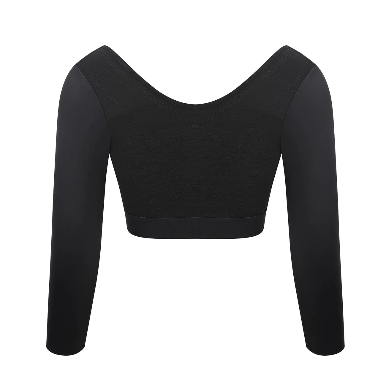 Chest & Arm Sleeve Top with long sleeves