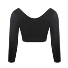 Chest & Arm Sleeve Top with long sleeves