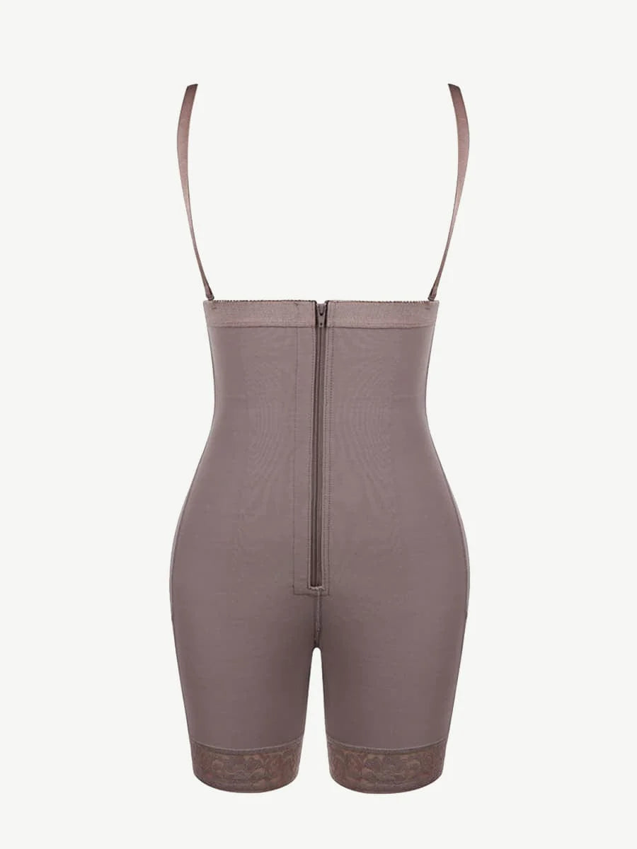 Post Surgical Short Bottom Butt Lift Girdle Detachable Straps