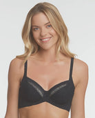Tessa Lace T-Shirt Bra Black