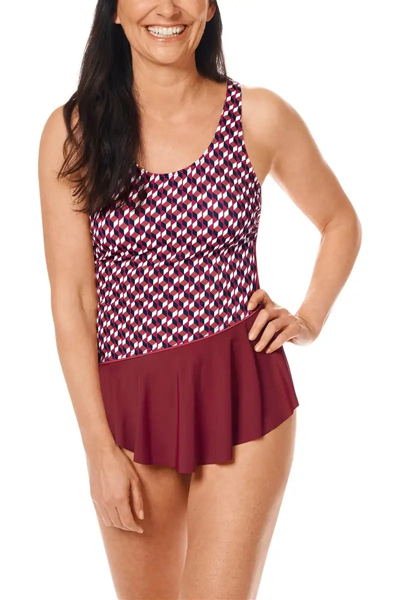 Apulia Sarong Pocketed Swimsuit