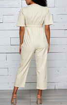  Batter Cream Color One Pic One-Pieces Jumpsuit