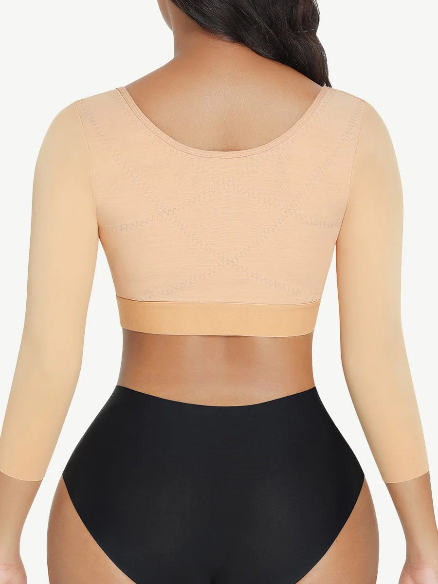 Chest & Arm Sleeve Top Back Side beige color