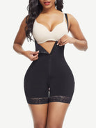 Post-Surgical Short Bottom Butt Lift Girdle Detachable Straps-Black
