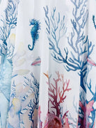 Seahorse Coral Kimono