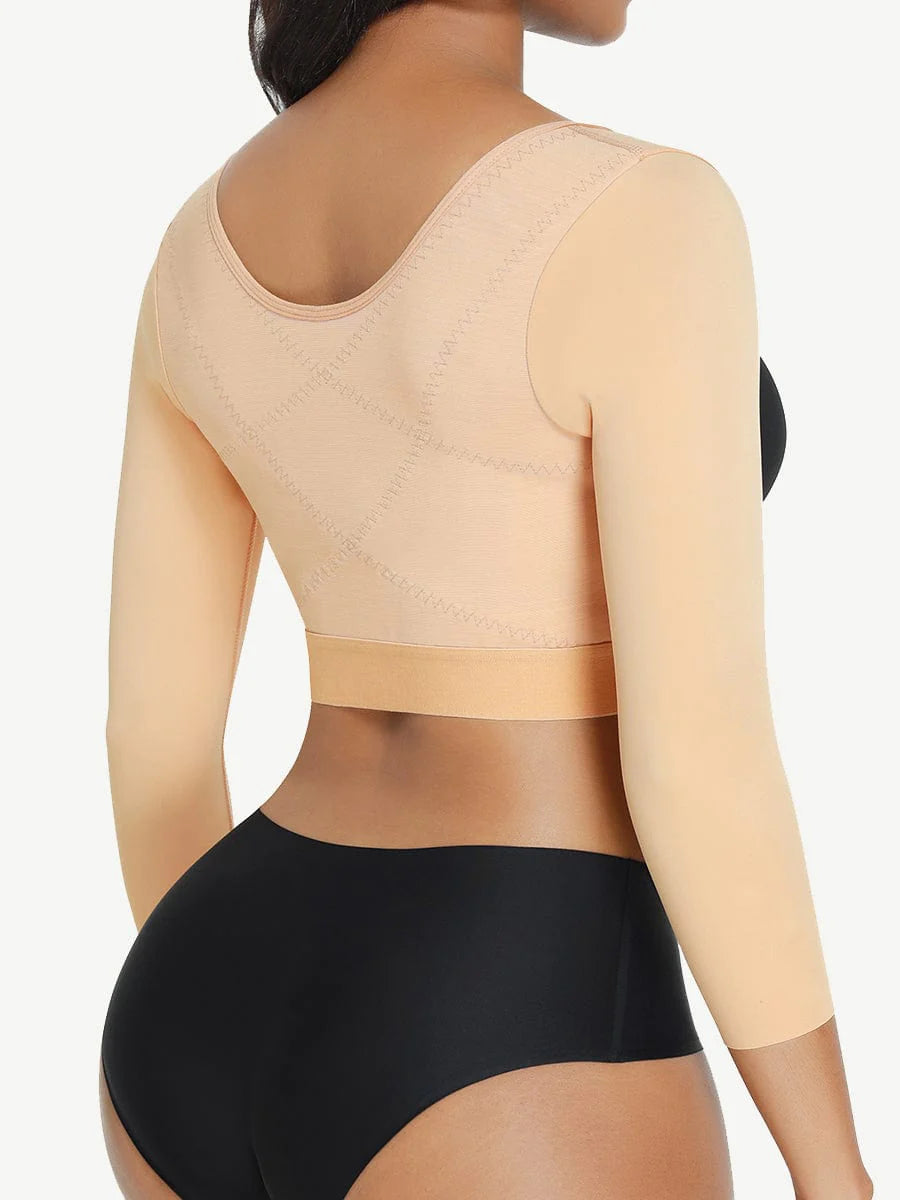 long size Chest & Arm Sleeve Top